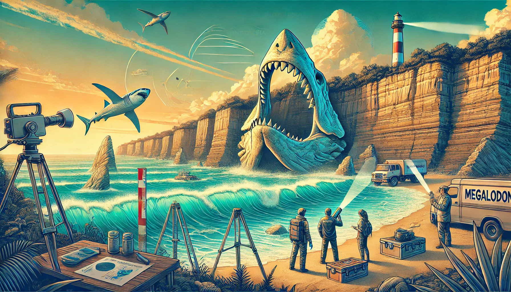 Apakah di Indonesia Ada Hiu Megalodon Fakta Temuan Fosil dan Penelitian Terbaru