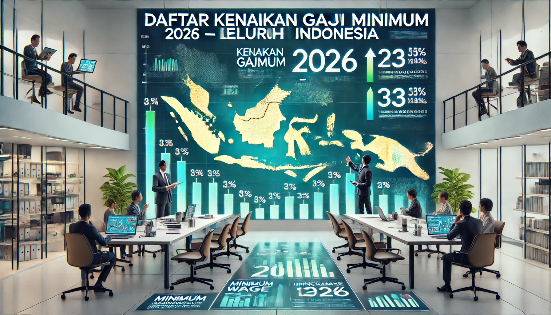 Daftar Kenaikan Gaji Minimum 2026 Terbaru Seluruh Indonesia Lengkap Dampak dan Analisisnya