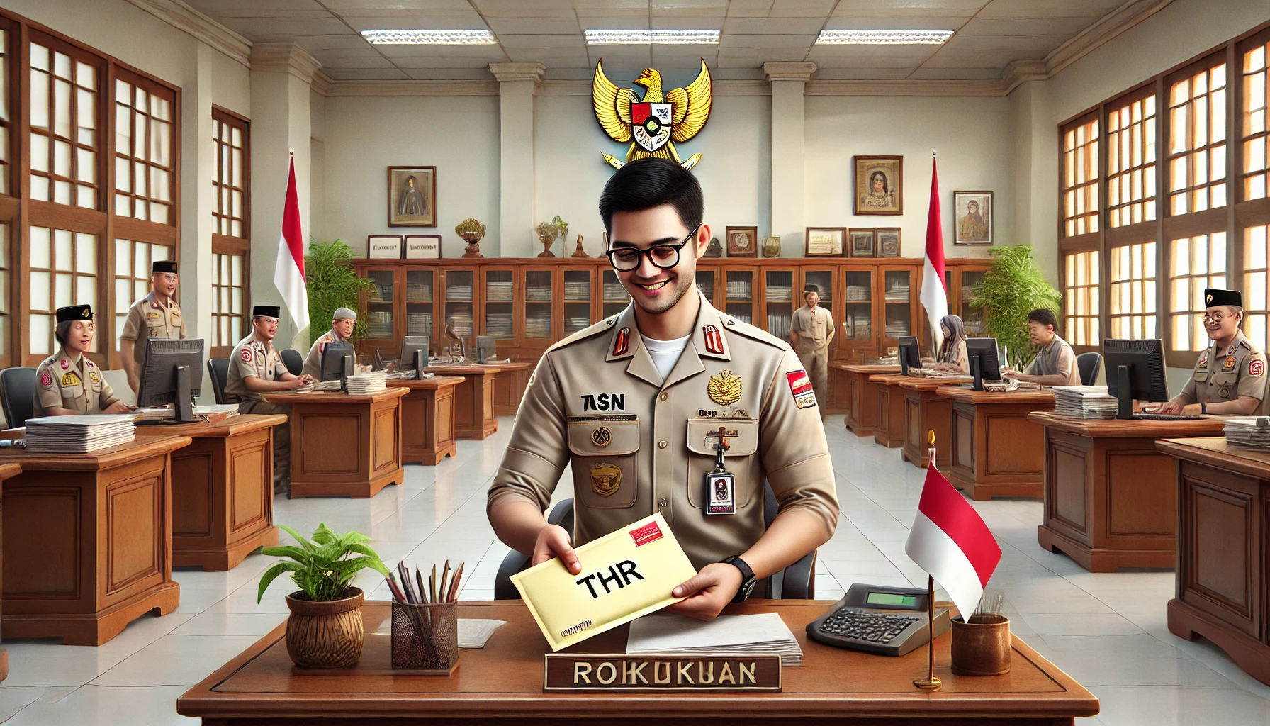 Besaran THR ASN 2026 Terbaru Lengkap Rincian Komponen Dan Jadwal Pencairan