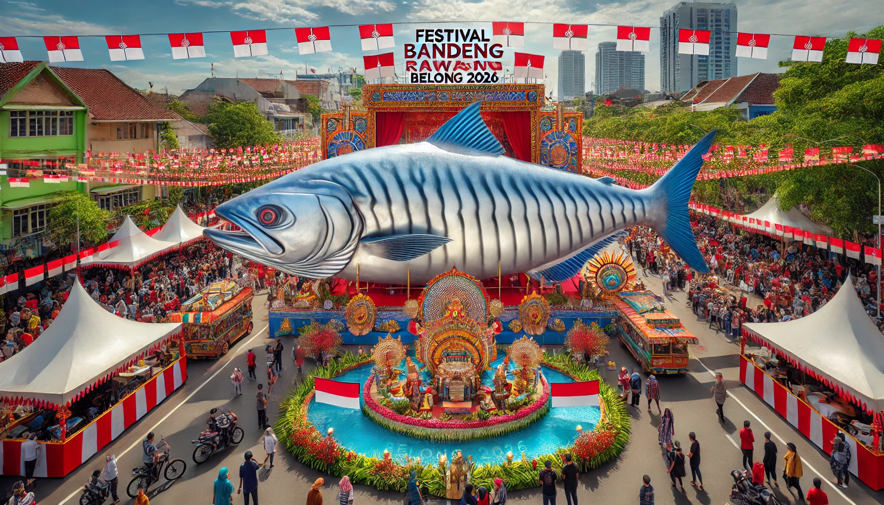 Festival Bandeng Rawa Belong 2026 Meriahkan Tradisi Betawi Dan Semarak Imlek Jakarta Barat