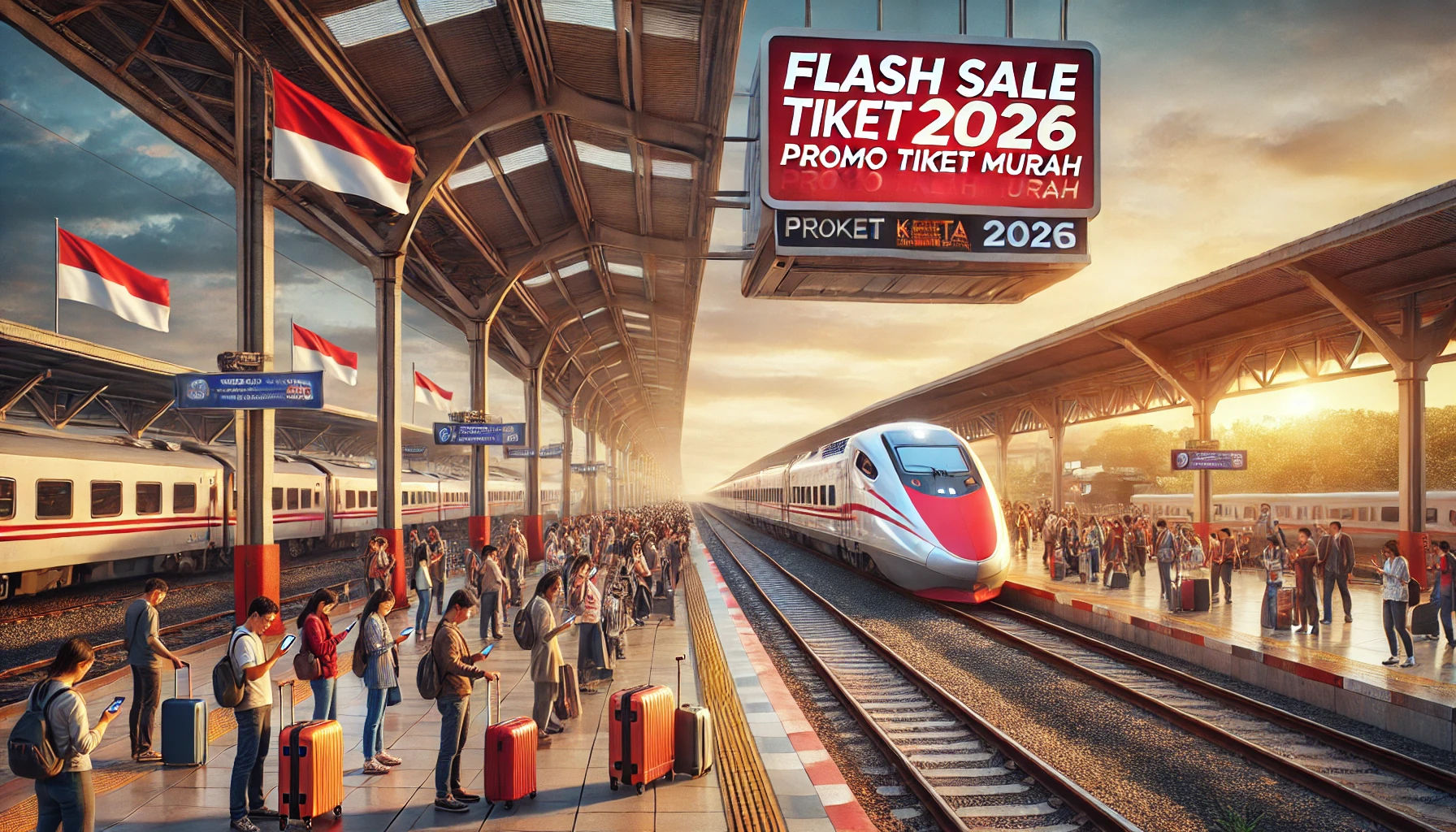 Flash Sale Tiket KAI 2026 Promo Tiket Kereta Murah Yang Banyak Diburu Penumpang