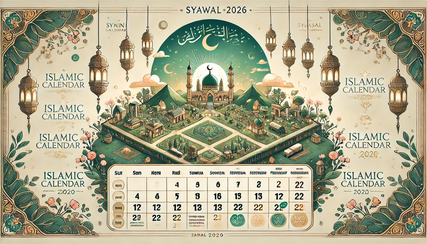 Bulan Syawal 2026 Sampai Tanggal Berapa Ini Penjelasan Lengkap Kalender Islam Dan Amalan Penting
