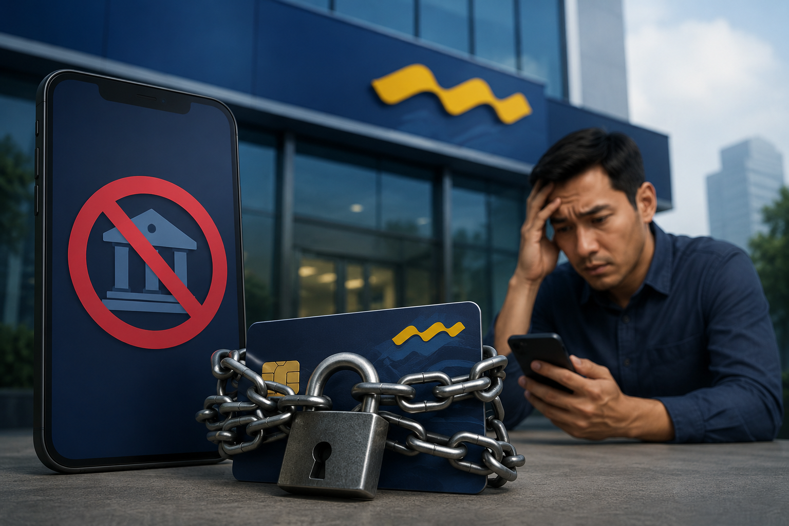 Bank Mandiri Blokir Rekening