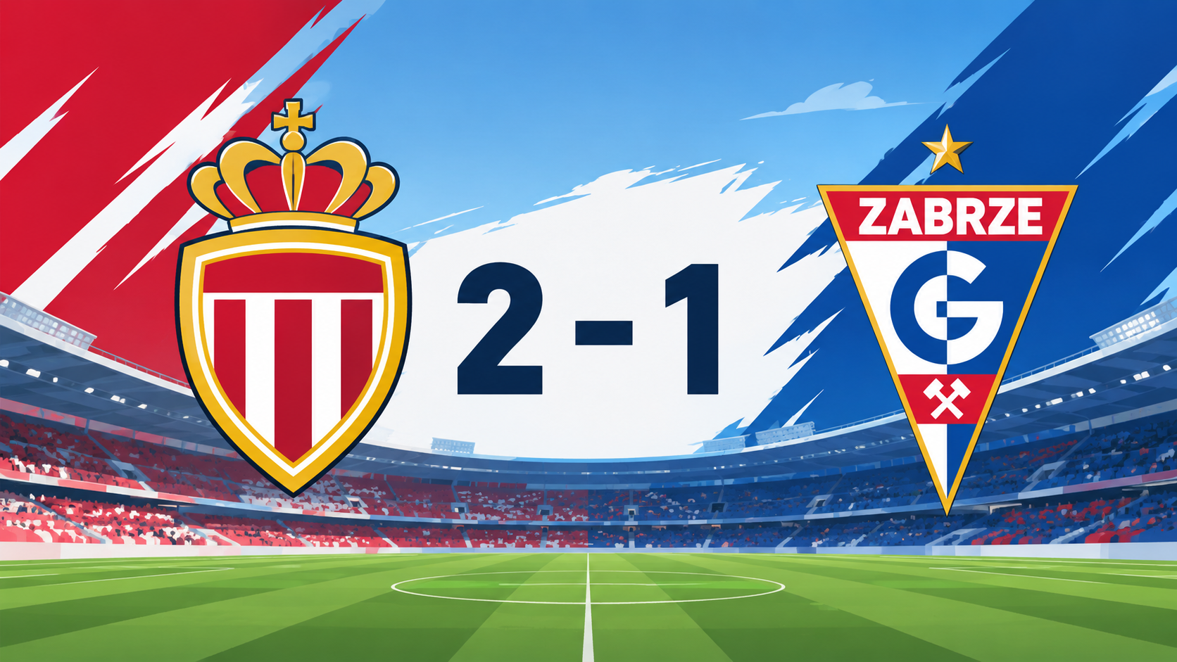 Hasil Monaco Vs GĂłrnik Zabrze