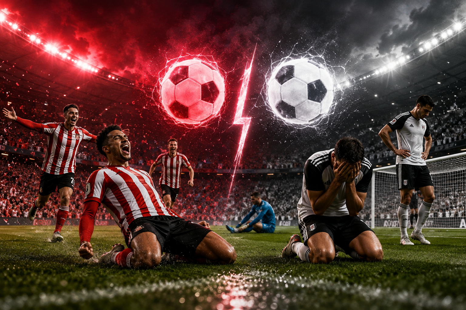Hasil Sunderland Vs Fulham