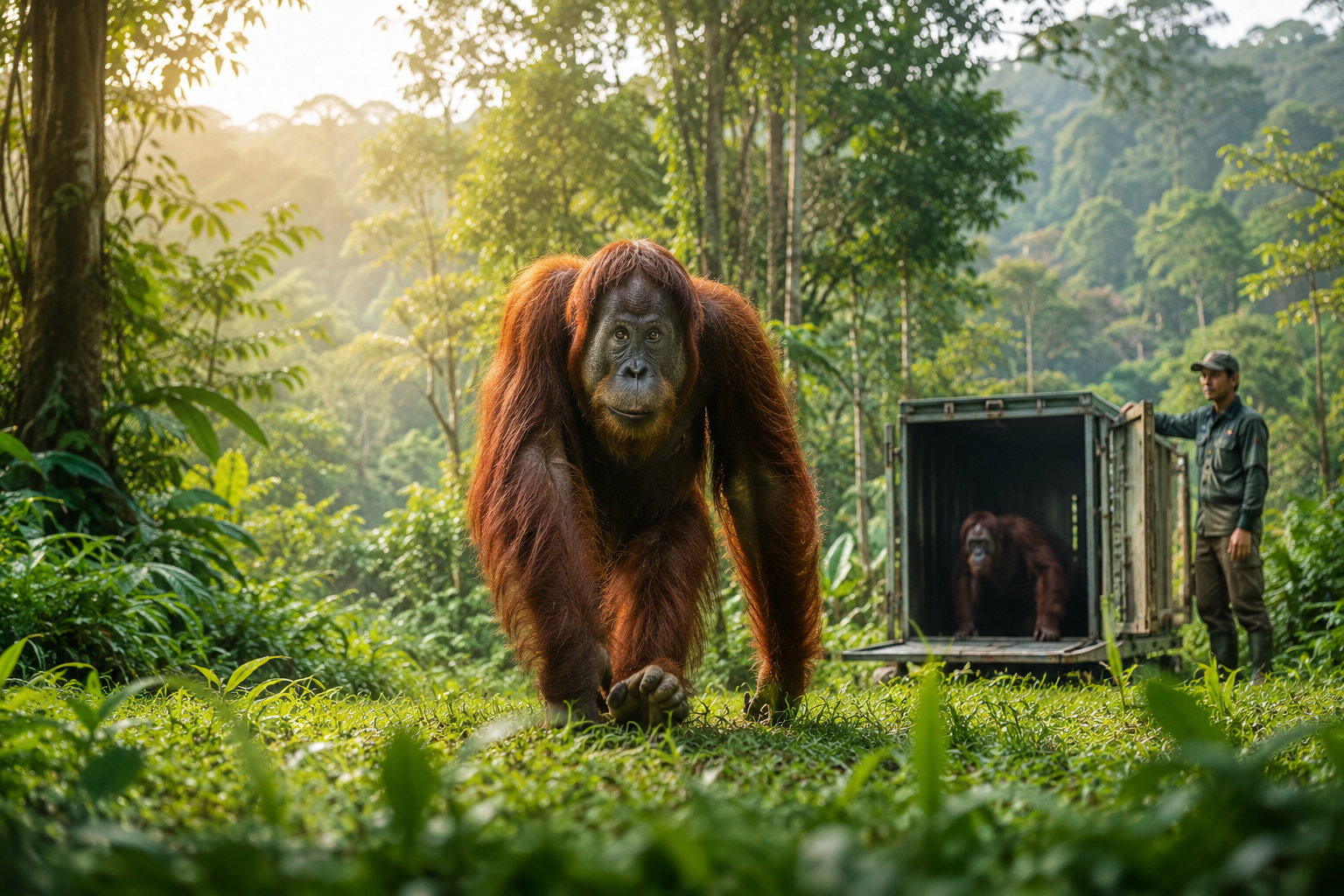 Orang Utan Solo Safari Lepas
