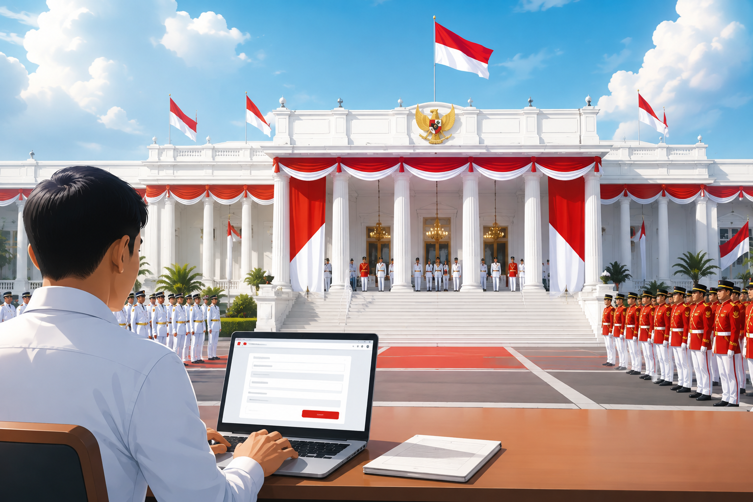 Pendaftaran Upacara Di Istana 2026