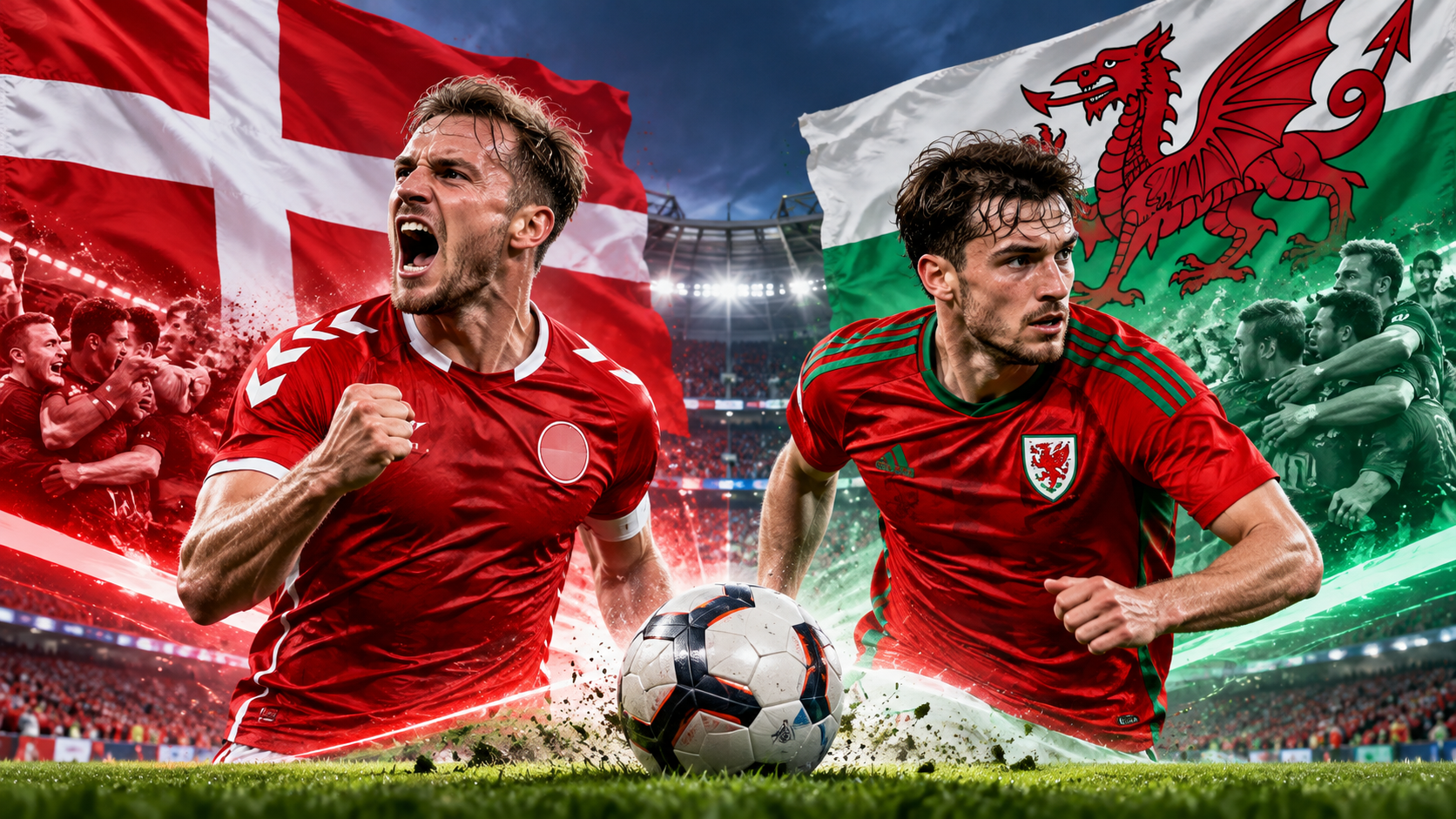 Hasil Pertandingan Denmark Vs Wales