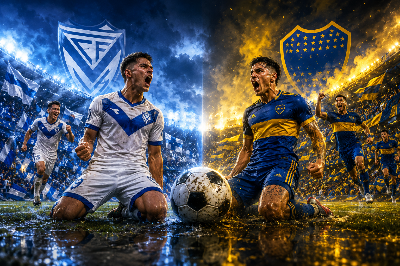 Hasil Velez Sarsfield Vs Boca Juniors