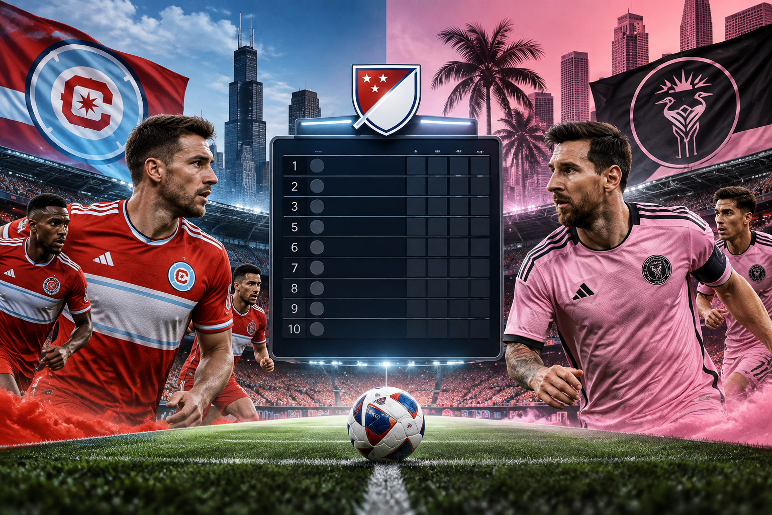 Klasemen Chicago Fire Fc Vs Inter Miami