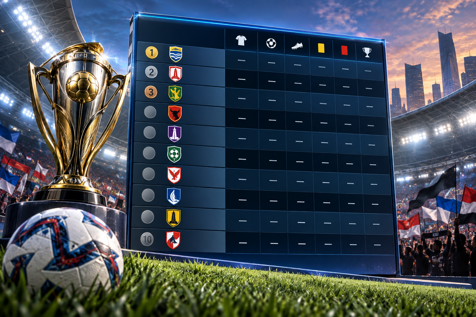 Klasemen Liga 1 2026 (2)
