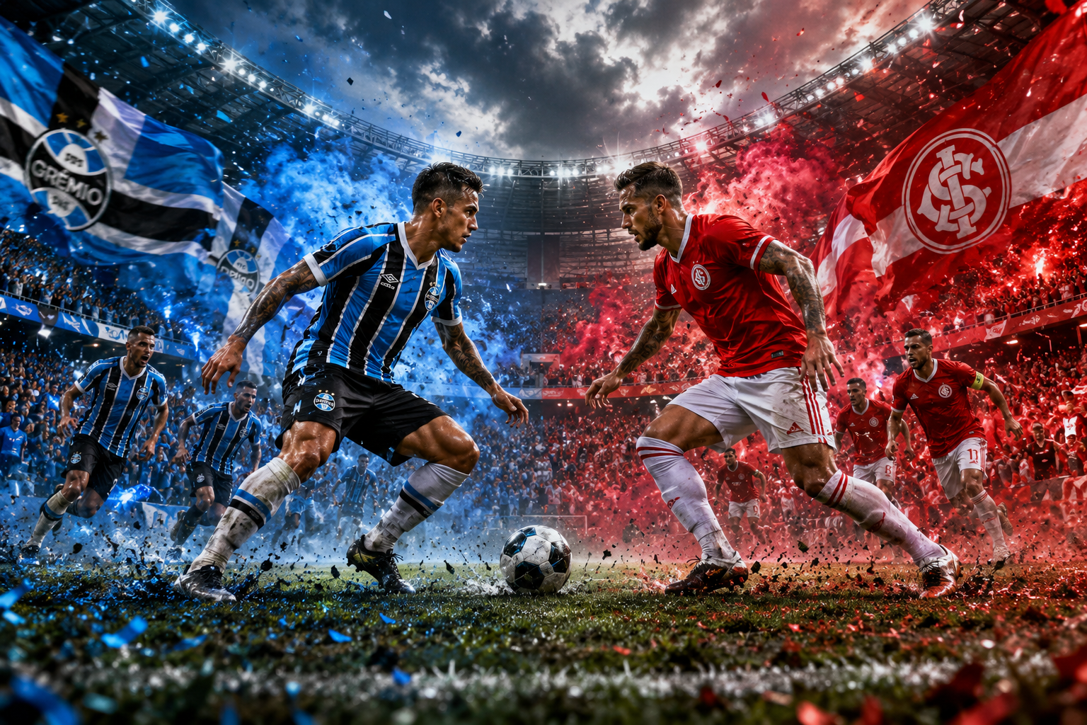 Pertandingan Grêmio Vs Internacional
