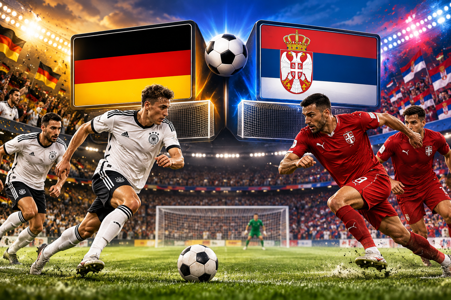 Hasil Pertandingan Jerman Vs Serbia