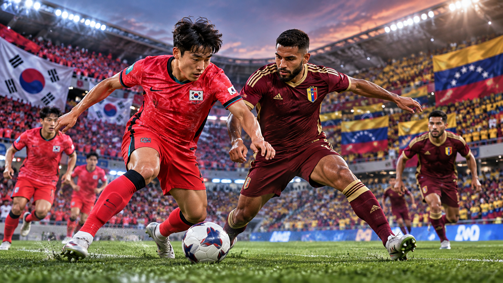 Pertandingan Korea Selatan Vs Venezuela
