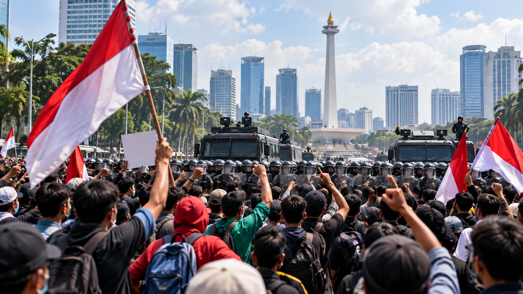 Tuntutan Demo Hari Ini Di Jakarta